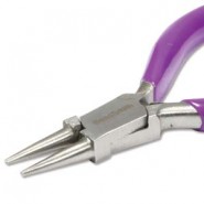 Beadsmith Mini Zange mit Rundnasen - Violett